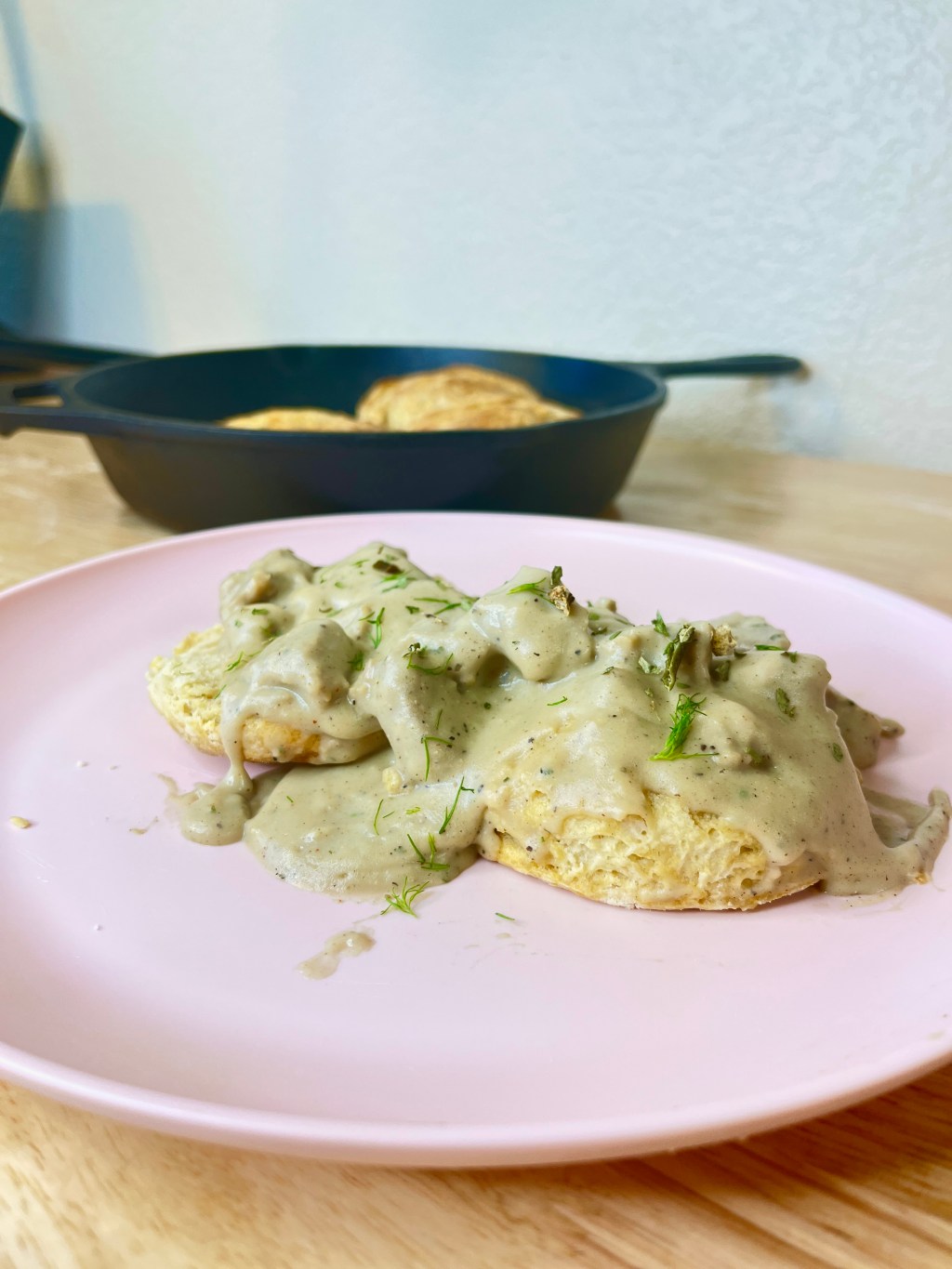 Vegan Biscuits and Gravy