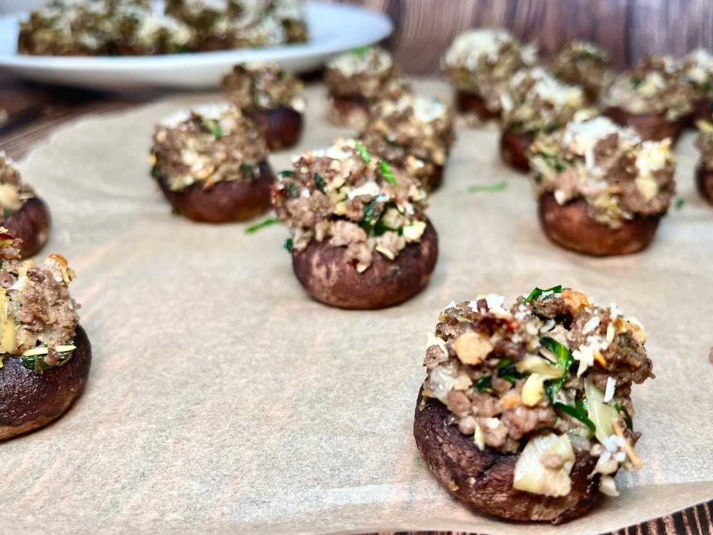 stuffed mushrooms