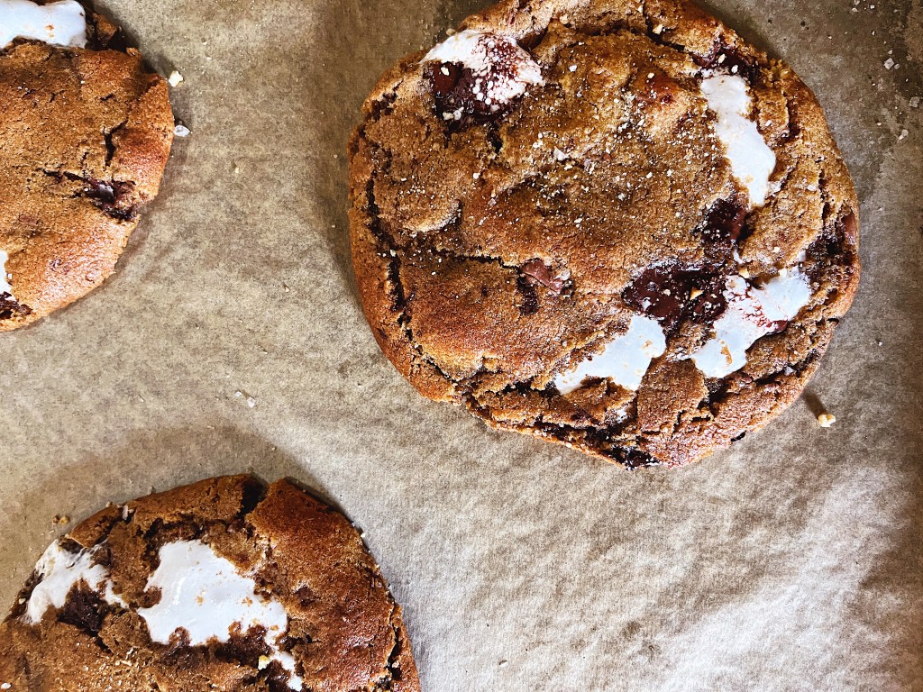 Easy Brown Butter S’mores Cookies